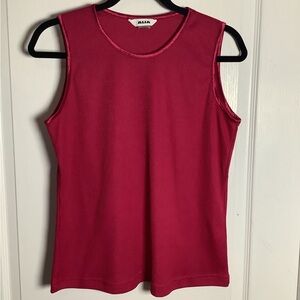 Alia vintage ribbed sleeveless tank top